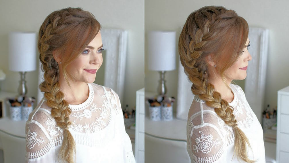 styling a side braid