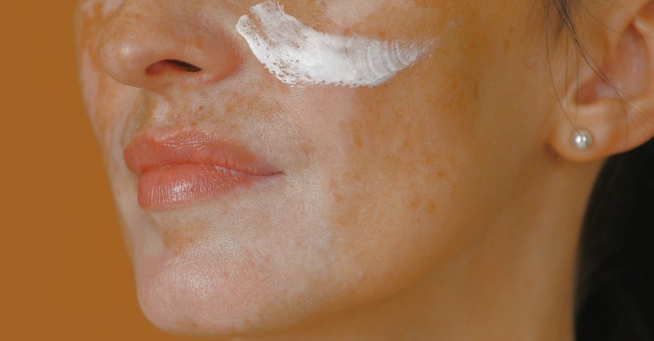 using skin brightening cream